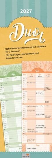 Cover von Planer 'DUO' Kalender 2027