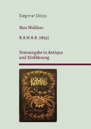 Cover von Max Waldau: Rahab (1855)
