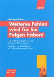Cover von Weiteres Fehlen wird für Sie Folgen haben