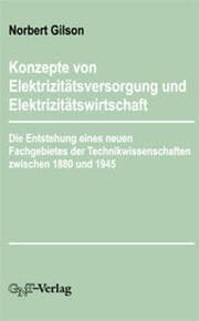 Cover von Konzepte von Elektrizitätsversorgung und Elektrizitätswirtschaft