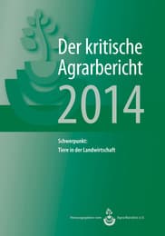 Cover von Der kritische Agrarbericht 2014