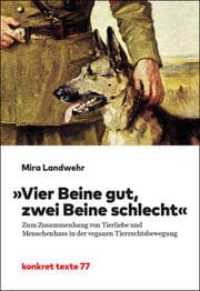 Cover von 'Vier Beine gut, zwei Beine schlecht'