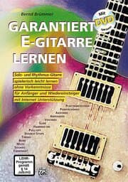 Cover von Garantiert E-Gitarre lernen