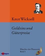 Cover von Geldzins und Güterpreise