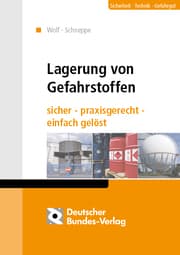 Cover von Lagerung von Gefahrstoffen