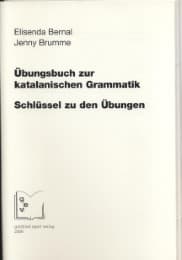 Cover von Übungsbuch zur katalanischen Grammatik