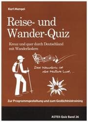 Cover von Das Reise- und Wander-Quiz - Kreuz und quer durch Deutschland mit Wanderliedern