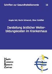 Cover von Darstellung ärztlicher Weiterbildungskosten im Krankenhaus