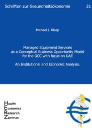 Cover von Managed Equipment Services as a Conceptual Business Opportunity Model for the GCC with focus on UAE