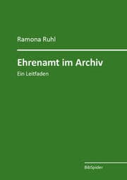 Cover von Ehrenamt im Archiv