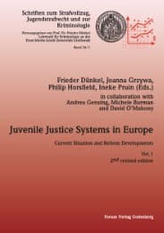 Cover von Juvenile Justice Systems in Europe