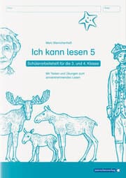 Cover von Ich kann lesen 5 - Schülerarbeitsheft für die 3. und 4. Klasse