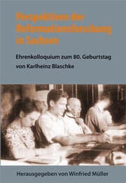 Cover von Perspektiven der Reformationsforschung in Sachsen