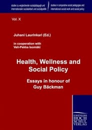 Cover von Health, Wellness and Social Policy