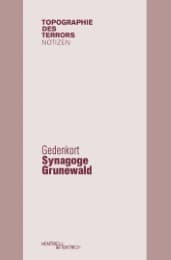 Cover von Gedenkort Synagoge Grunewald