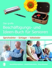 Cover von Das große Beschäftigungs- und Ideenbuch für Senioren