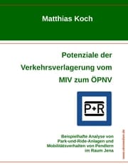 Cover von Potenziale der Verkehrsverlagerung vom MIV zum ÖPNV
