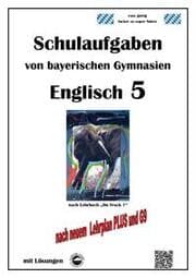 Cover von Englisch 5 (On Track 1) Schulaufgaben von bayerischen Gymnasien mit Lösungen nach LehrplanPlus, G9