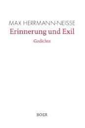 Cover von Erinnerung und Exil - Gedichte
