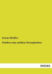 Cover von Studien zum antiken Sternglauben