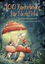 Cover von 100 Kinderlieder für Blockflöte