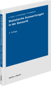 Cover von Statistische Auswertungen in der Sensorik