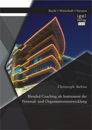Cover von Blended Coaching als Instrument der Personal- und Organisationsentwicklung