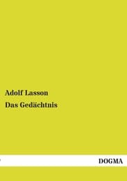 Cover von Das Gedächtnis