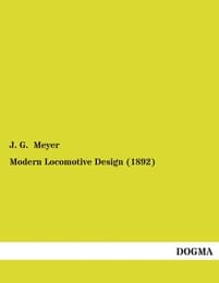 Cover von Modern Locomotive Design (1892)