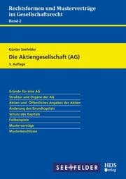 Cover von Die Aktiengesellschaft (AG)