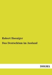 Cover von Das Deutschtum im Ausland
