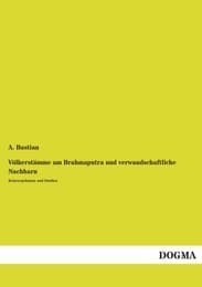 Cover von Völkerstämme am Brahmaputra und verwandschaftliche Nachbarn