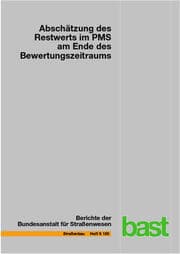 Cover von Abschätzung des Restwertes im PMS am Ende des Bewertungszeitraums