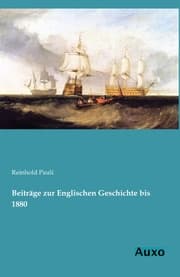 Cover von Beiträge zur Englischen Geschichte bis 1880