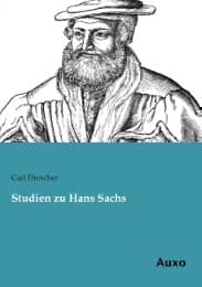 Cover von Studien zu Hans Sachs