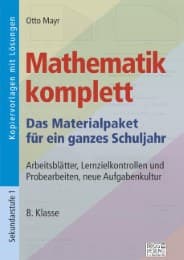 Cover von Mathematik komplett - 8. Klasse