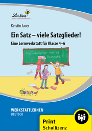Cover von Ein Satz - viele Satzglieder!