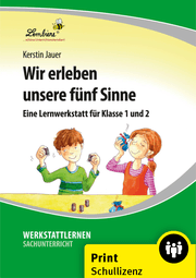 Cover von Wir erleben unsere fünf Sinne