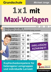 Cover von 1x1 mit Maxi-Vorlagen