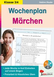 Cover von Wochenplan Märchen - Klasse 3-4