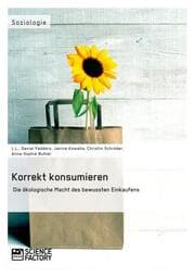 Cover von Korrekt konsumieren.Die ökologische Macht des bewussten Einkaufens