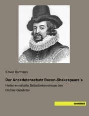 Cover von Der Anekdotenschatz Bacon-Shakespeare's