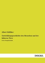 Cover von Entwicklungsgeschichte des Menschen und der höheren Tiere