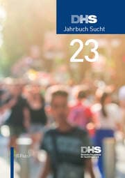 Cover von DHS Jahrbuch Sucht 2023
