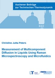 Cover von Measurement of Multicomponent Diffusion in Liquids Using Raman Microspectroscopy and Microfluidics