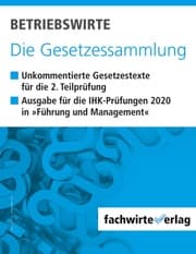 Cover von Betriebswirte - Die Gesetzessammlung