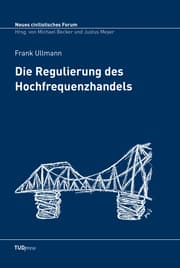 Cover von Die Regulierung des Hochfrequenzhandels