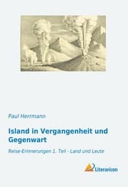 Cover von Island in Vergangenheit und Gegenwart