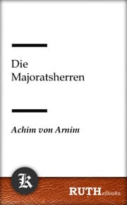 Cover von Die Majoratsherren