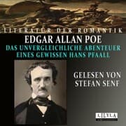 Cover von Das unvergleichliche Abenteuer eines gewissen Hans Pfaall